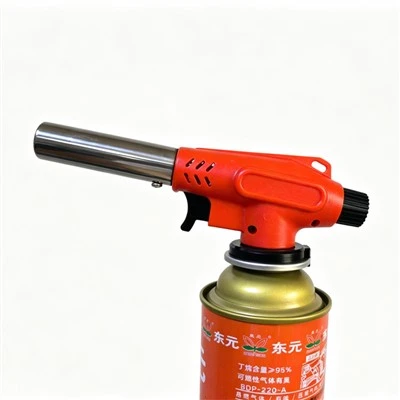 Torche au butane avec trou de suspension
